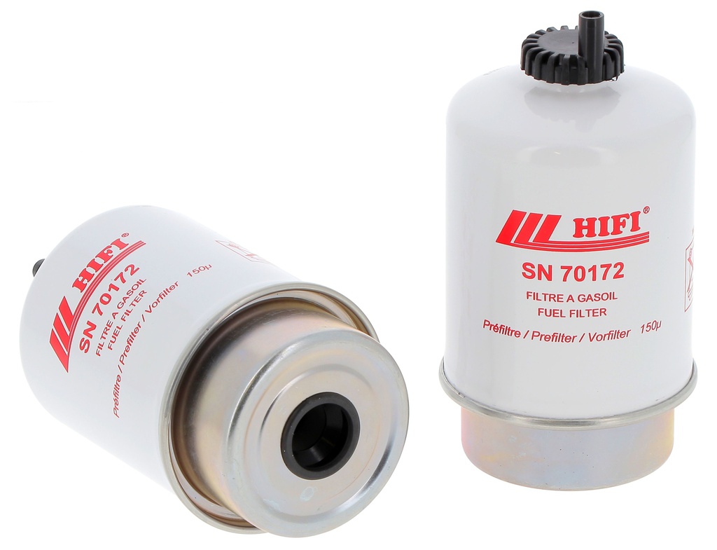 Filtre à Carburant Avec Séparateur D'eau - Débit 227L/h, Vitre De Contrôle Et Vidange, Pour Bateau/moteur